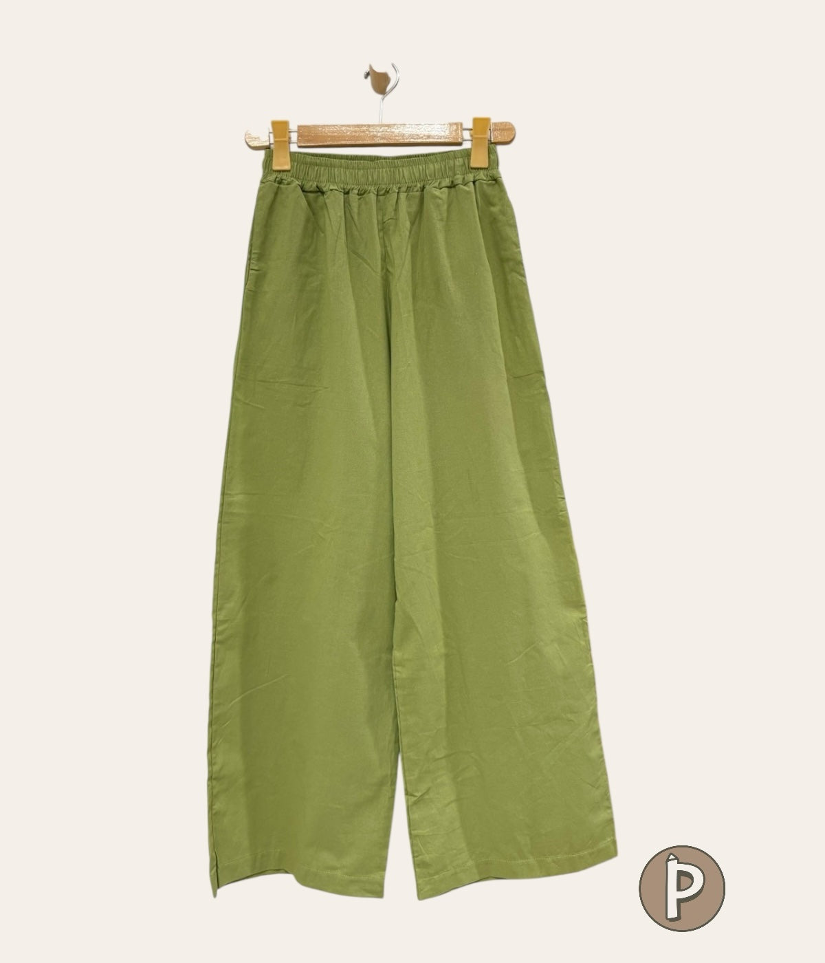 Pambahaymnl Linen Wide Leg Pants