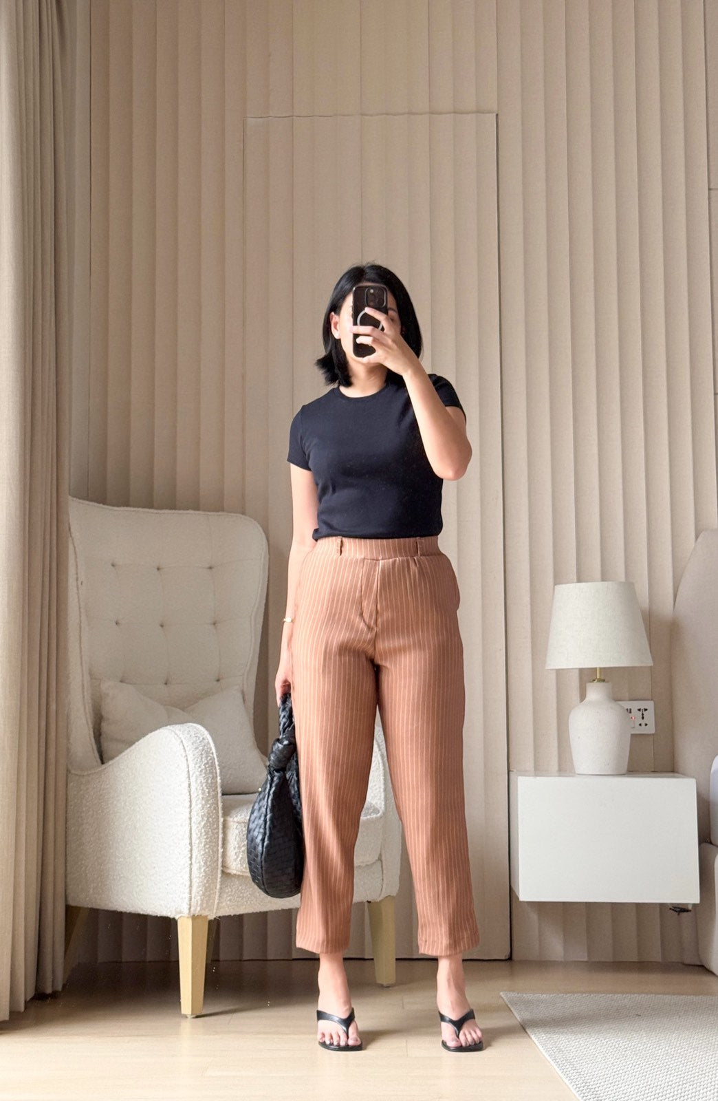 Pambahaymnl Peg Leg Tailored Pants