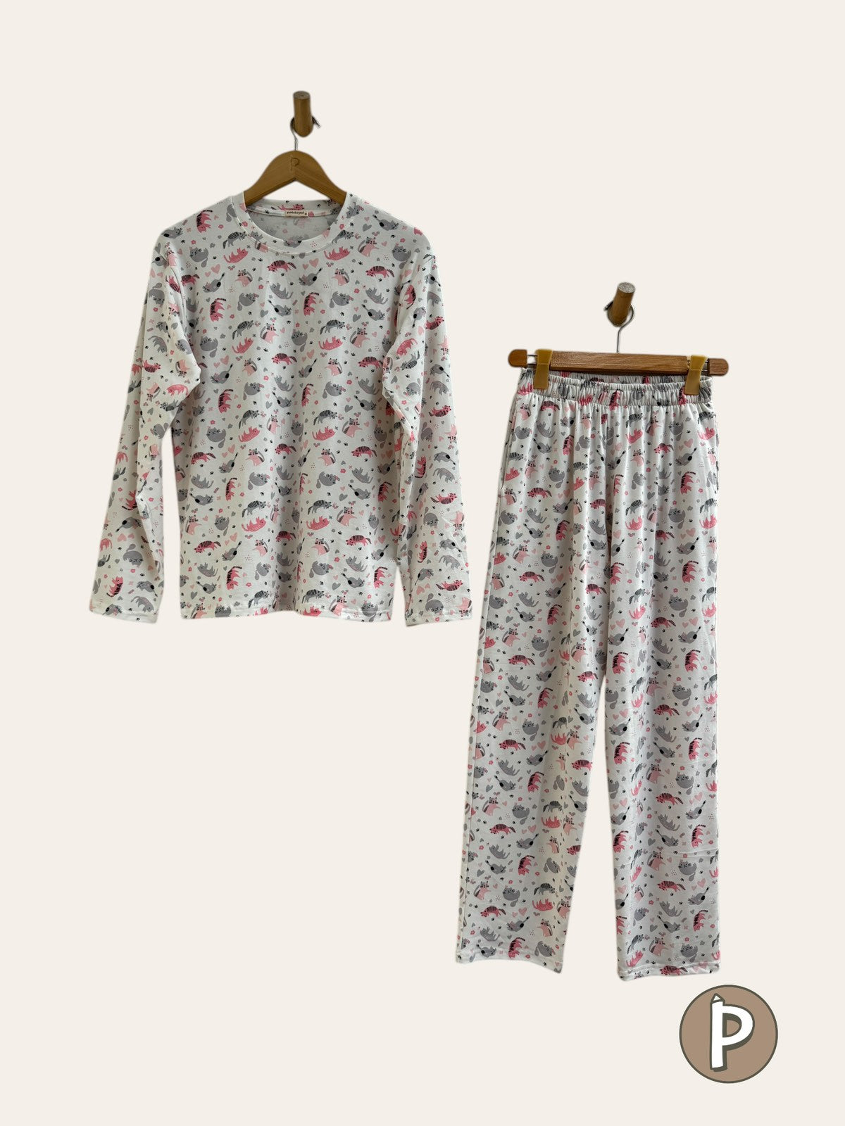 Pambahaymnl Kids Longsleeve Pjs Set