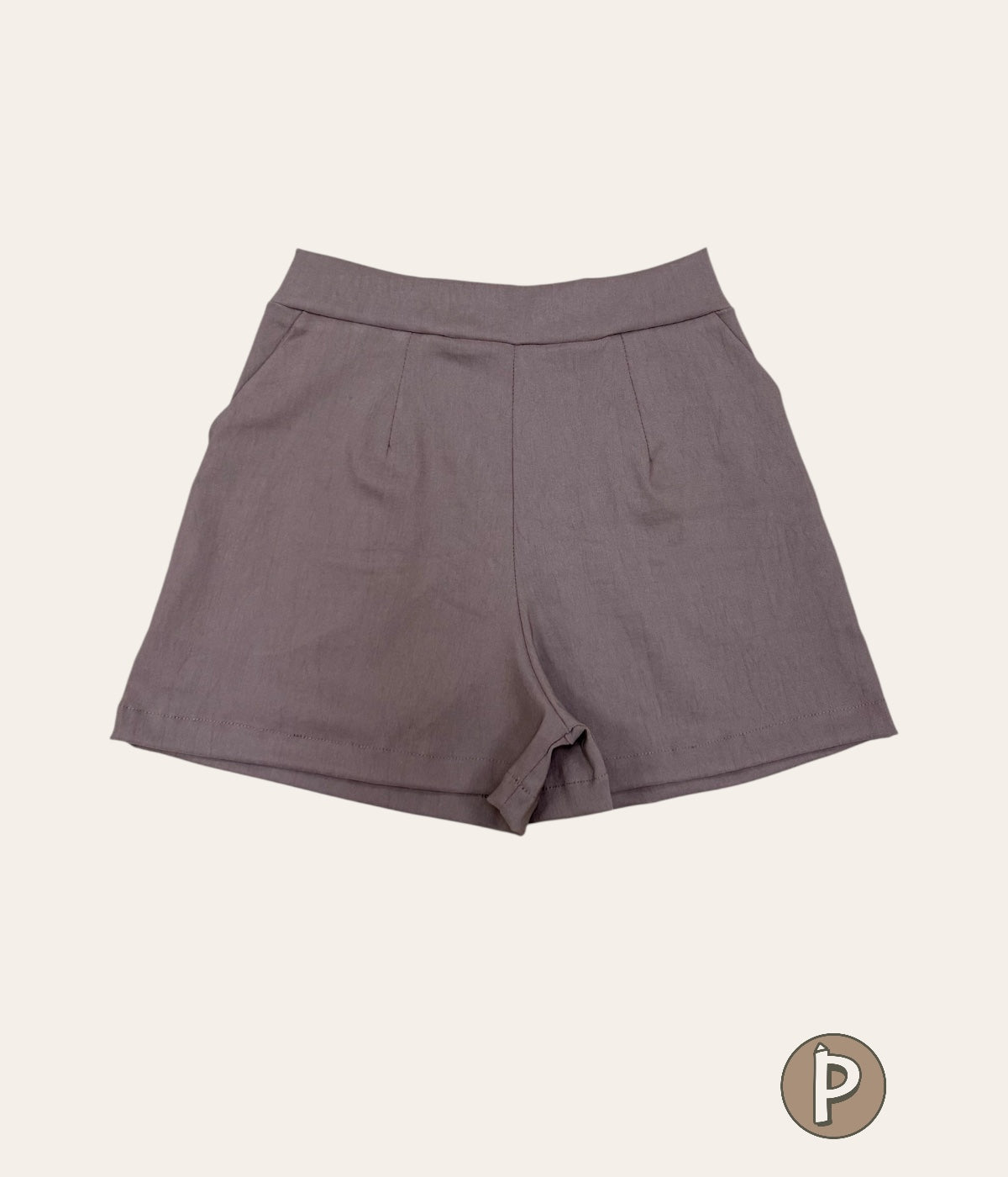 Pambahaymnl Tucked Woven Short