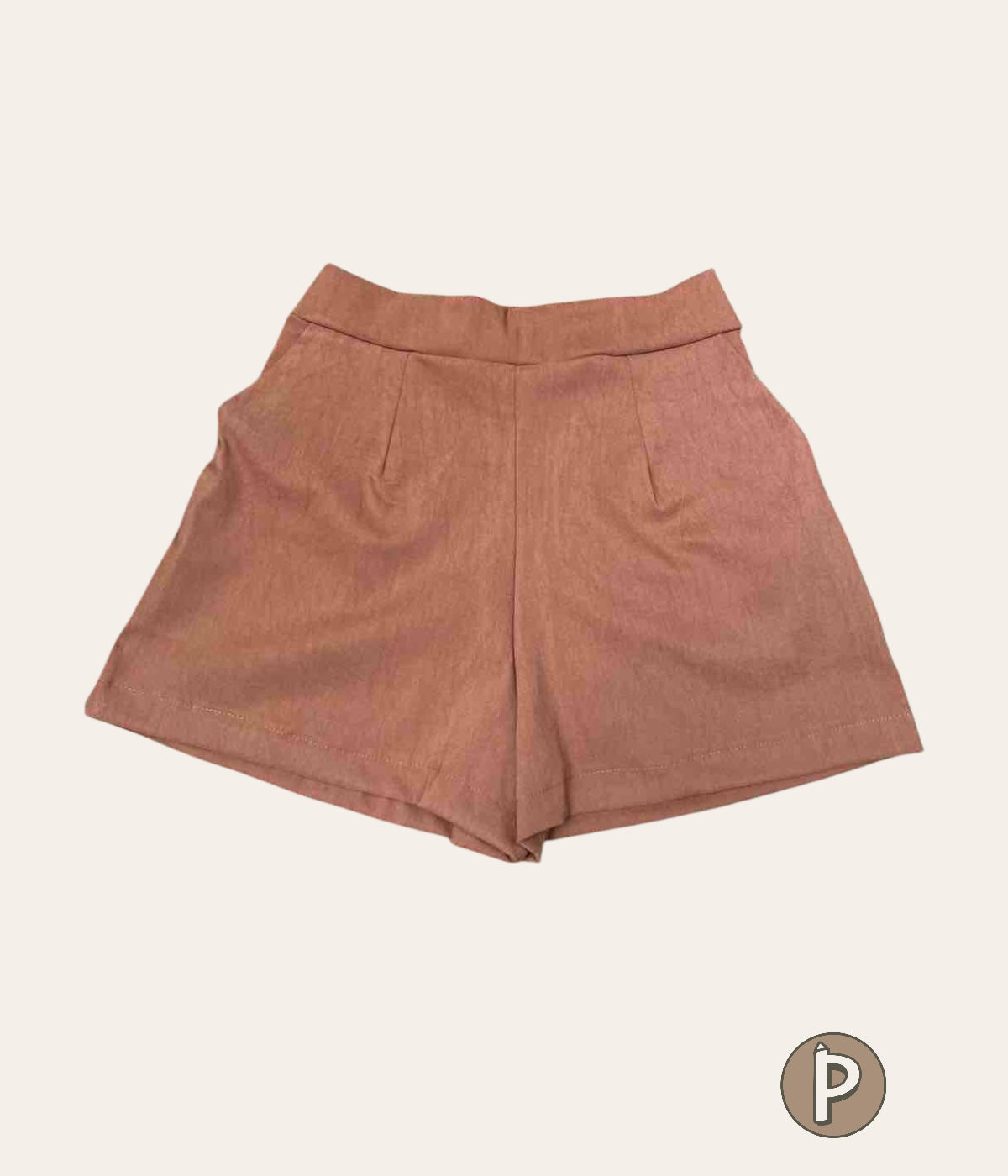 Pambahaymnl Tucked Woven Short