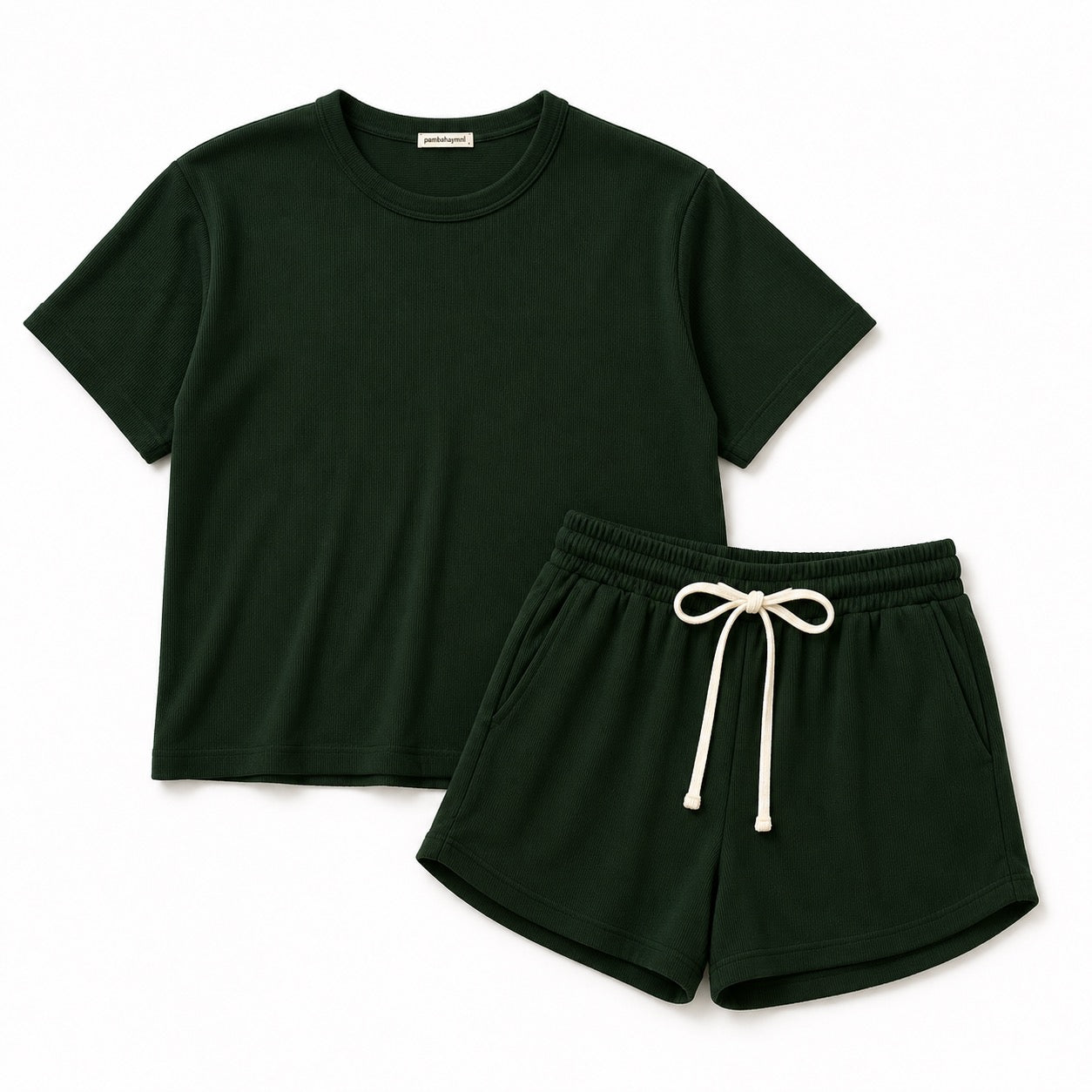 Pambahaymnl Waffle Knit Lounge Set