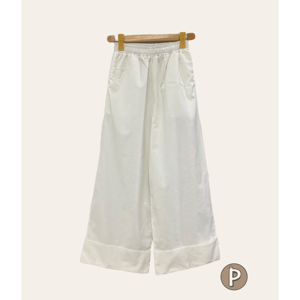 Pambahaymnl Fold Up Linen Pants