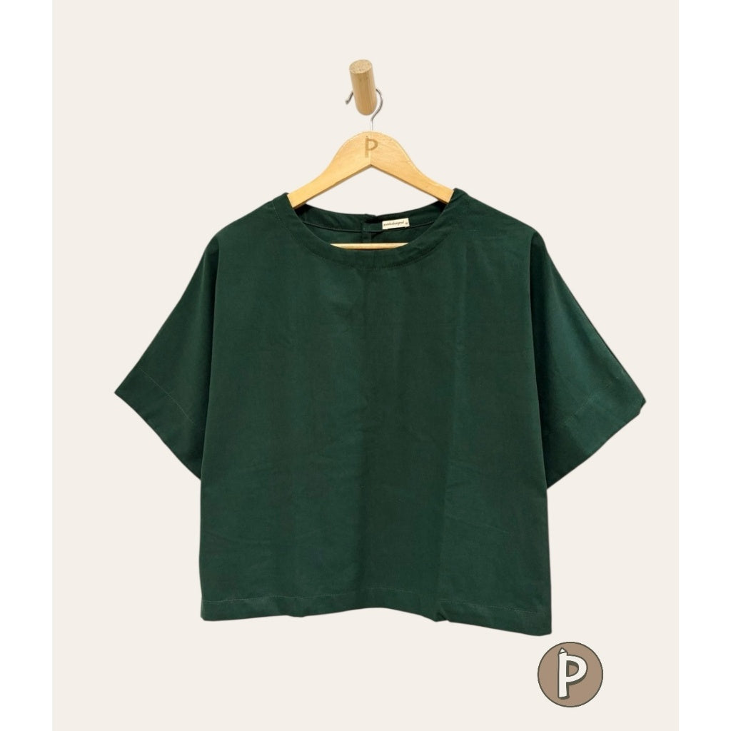 Pambahaymnl Batwing Linen Top