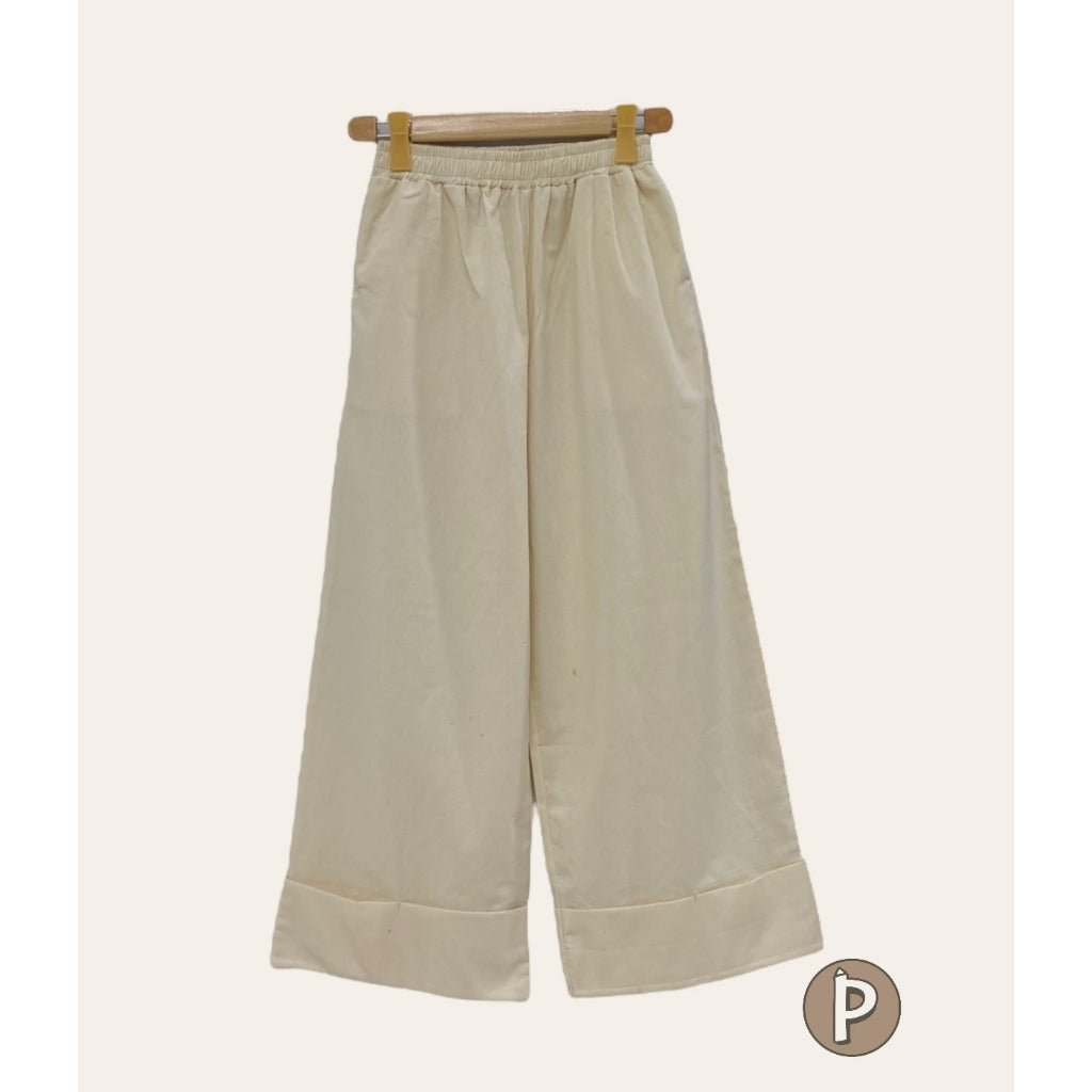 Pambahaymnl Fold Up Linen Pants