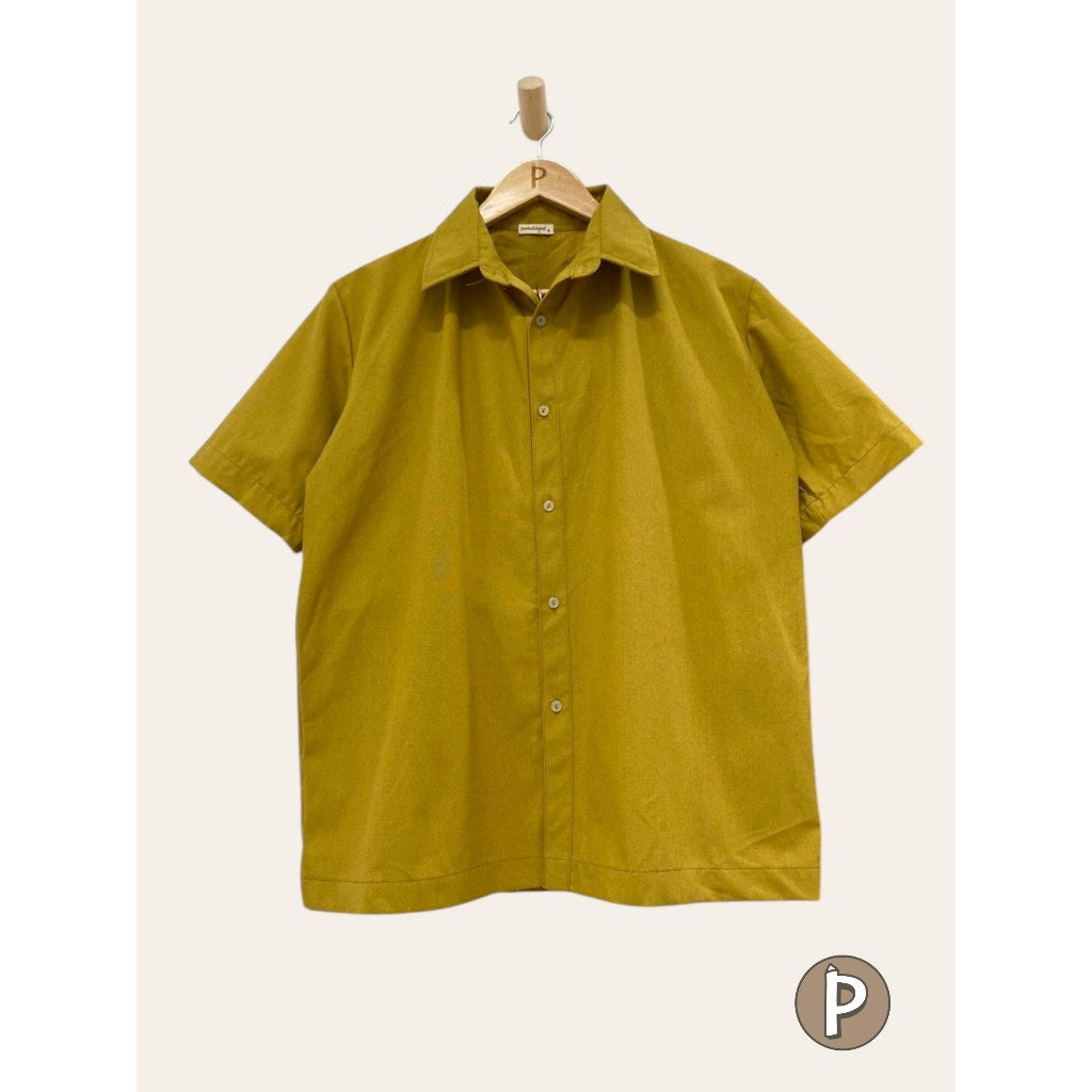 Pambahaymnl Men's Polo Premium Linen Top
