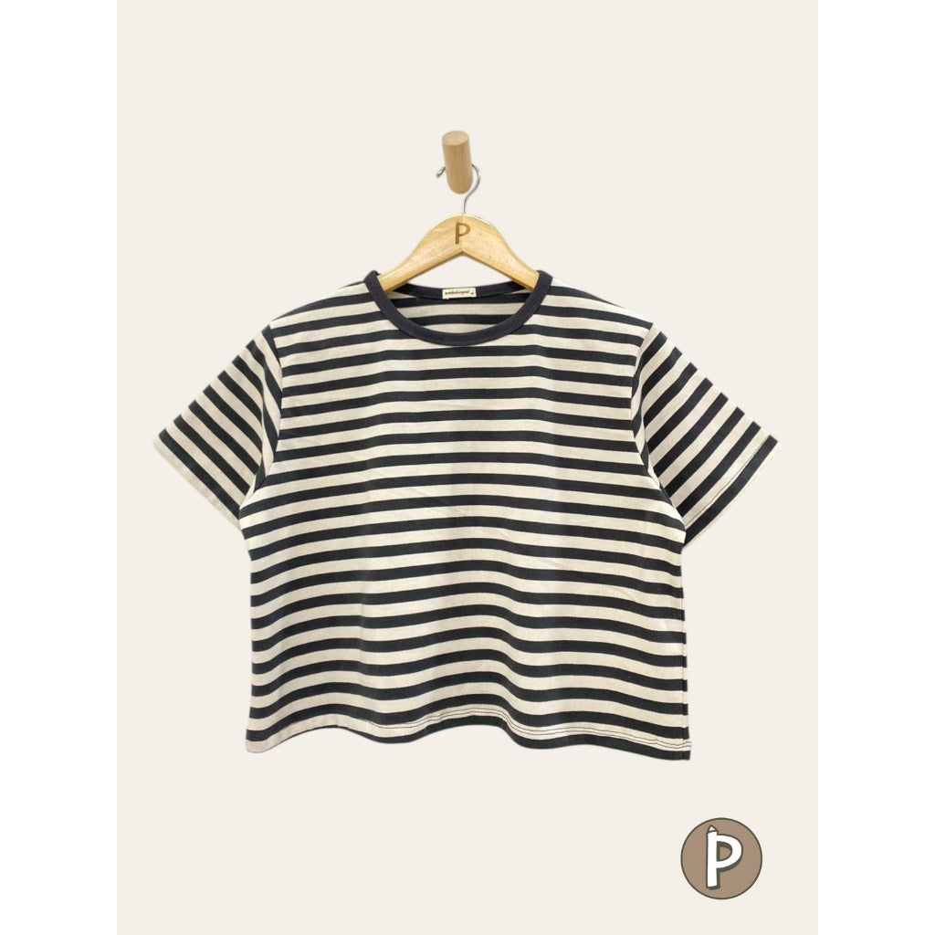 Pambahaymnl Stripes Boxy Tee