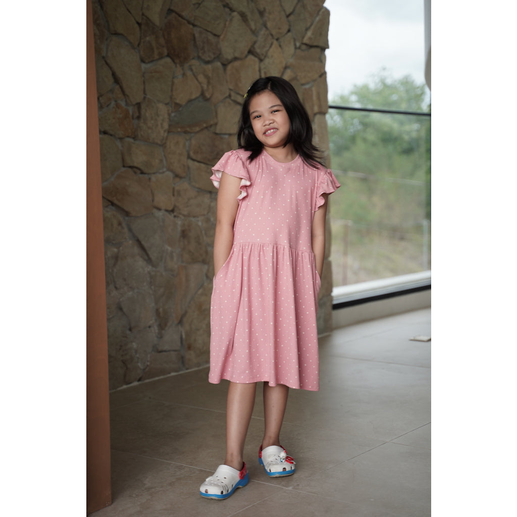 Pambahaymnl Kids Ruffle Dress