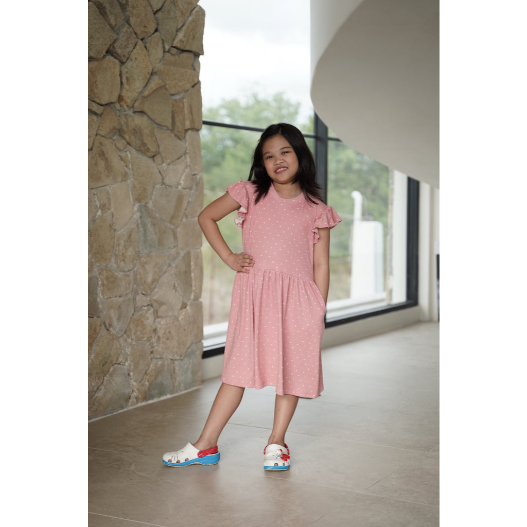 Pambahaymnl Kids Ruffle Dress