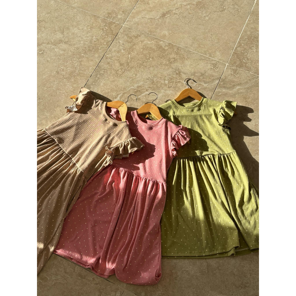 Pambahaymnl Kids Ruffle Dress