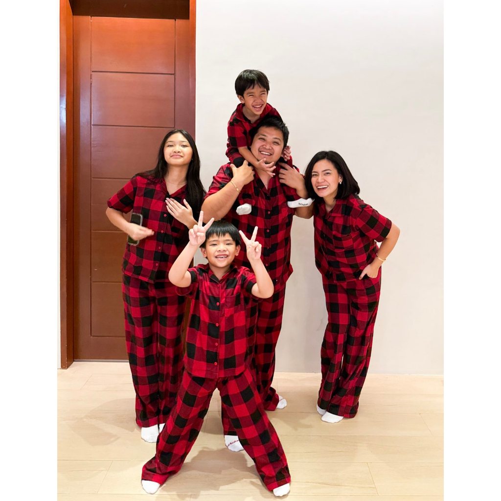 Pambahaymnl Family Plaid Flannel Pjs