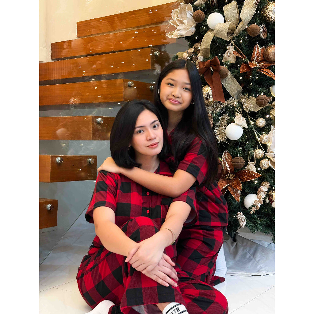 Pambahaymnl Family Plaid Flannel Pjs