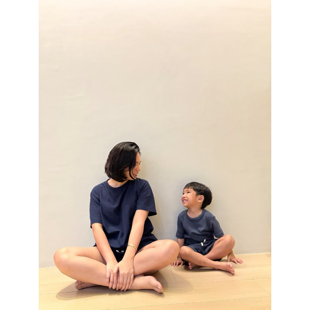 Pambahaymnl Kids Waffle Knit Set (UNISEX)