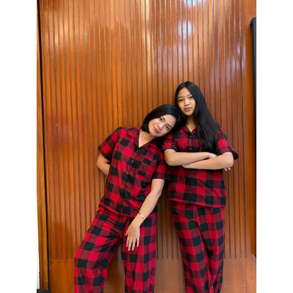 Pambahaymnl Family Plaid Flannel Pjs