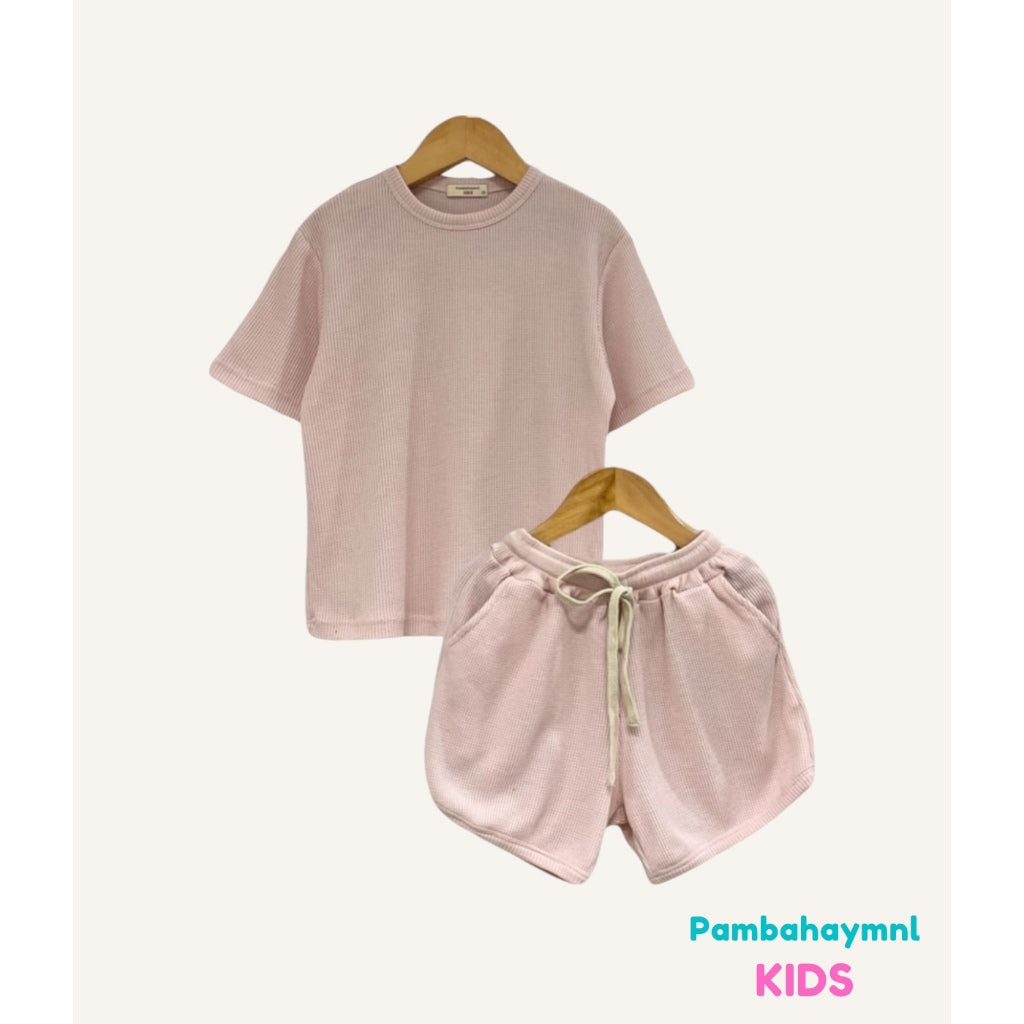 Pambahaymnl Kids Waffle Knit Set (UNISEX)