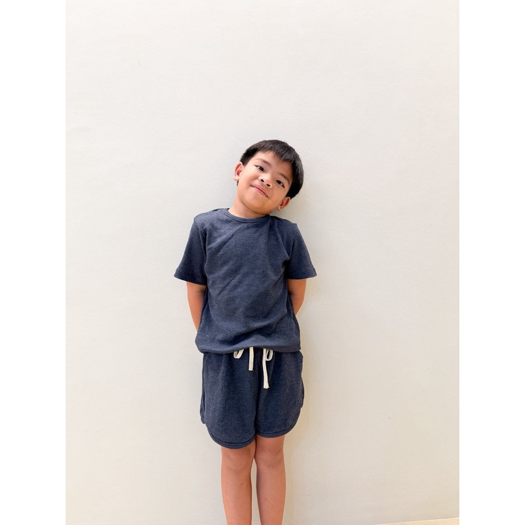Pambahaymnl Kids Waffle Knit Set (UNISEX)