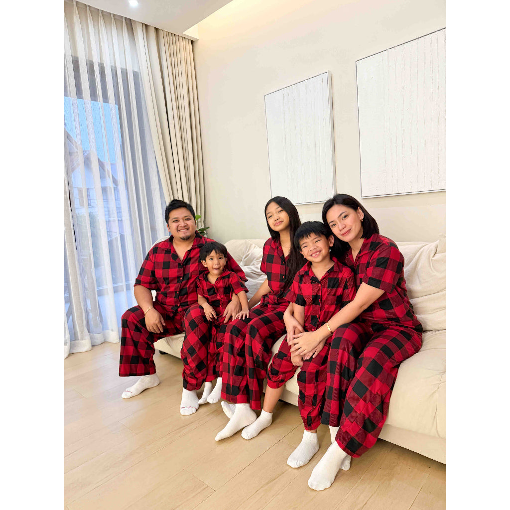 Pambahaymnl Family Plaid Flannel Pjs
