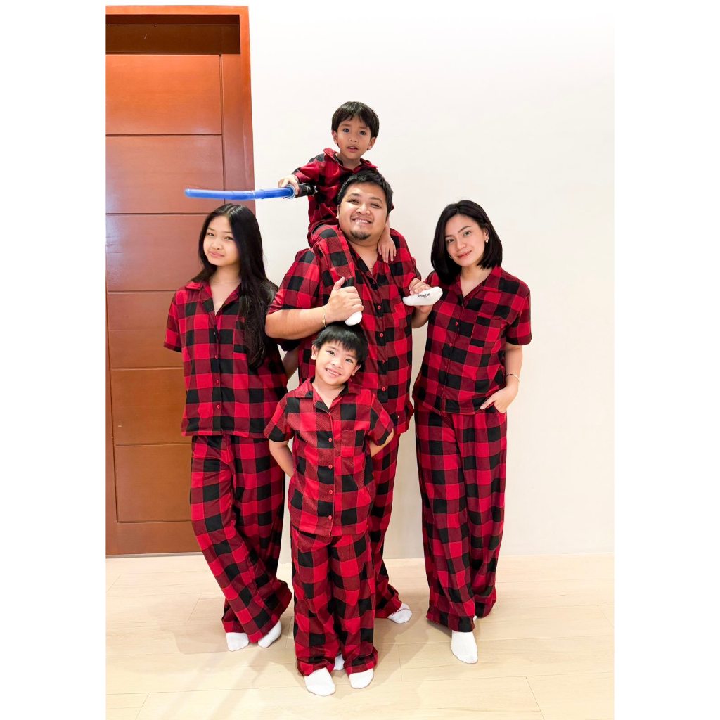 Pambahaymnl Family Plaid Flannel Pjs