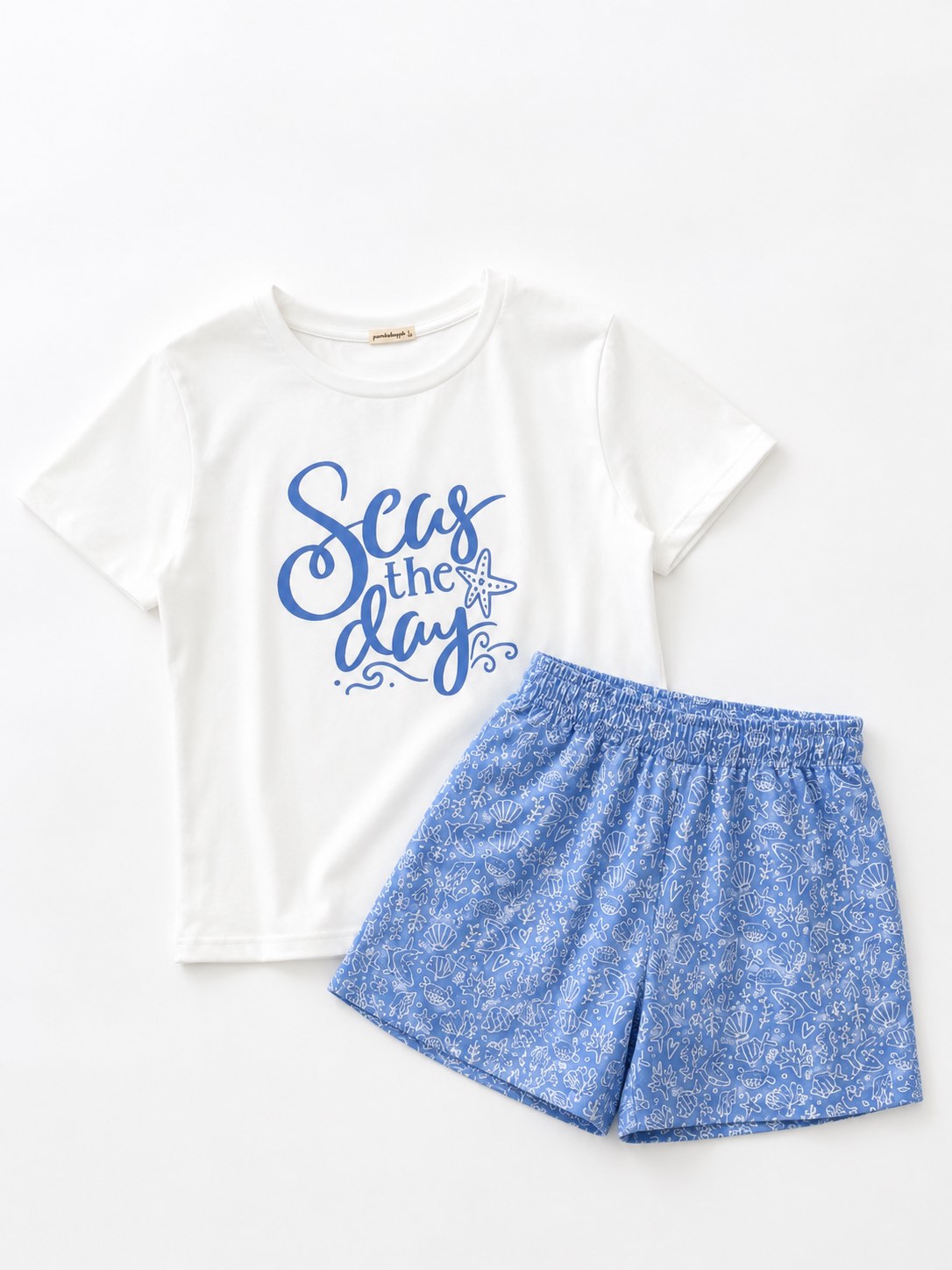 Pambahaymnl Cotton Printed Lounge Set