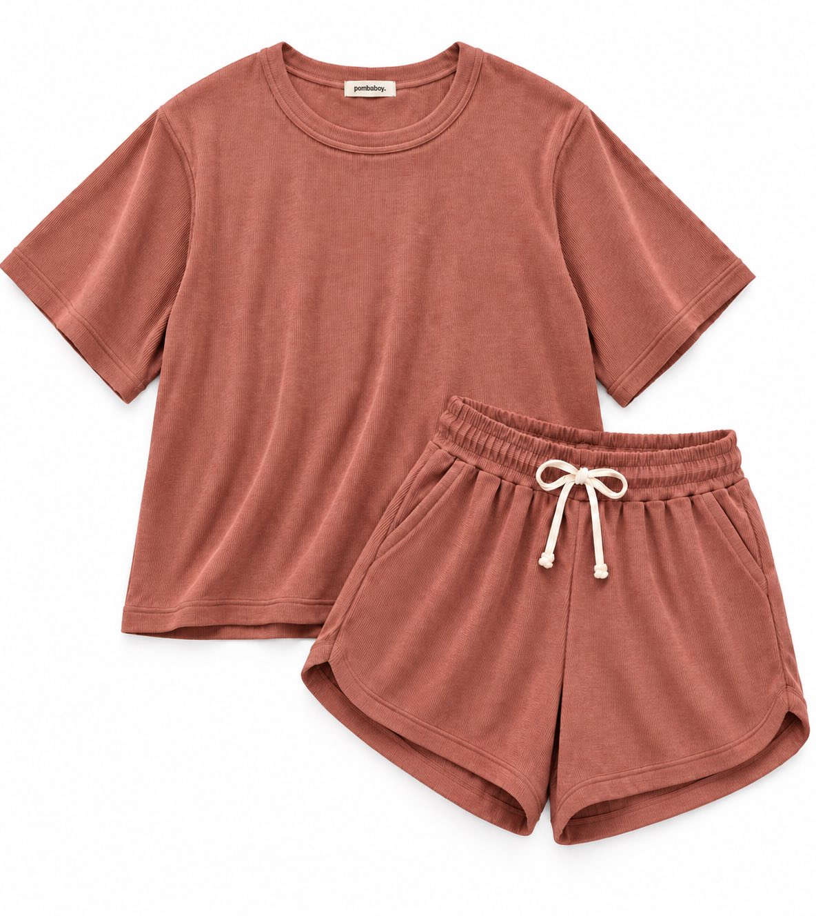 Pambahaymnl Waffle Knit Lounge Set