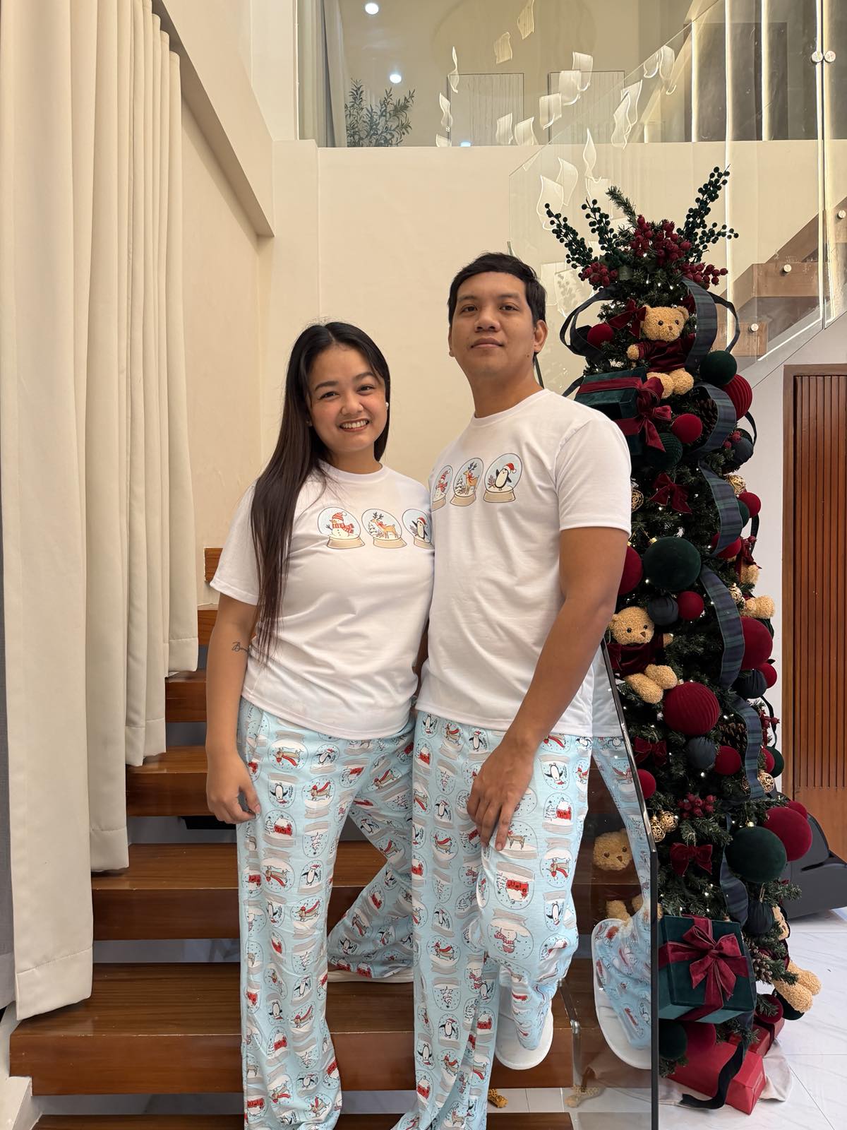 Pambahaymnl Christmas Pjs Lounge Set
