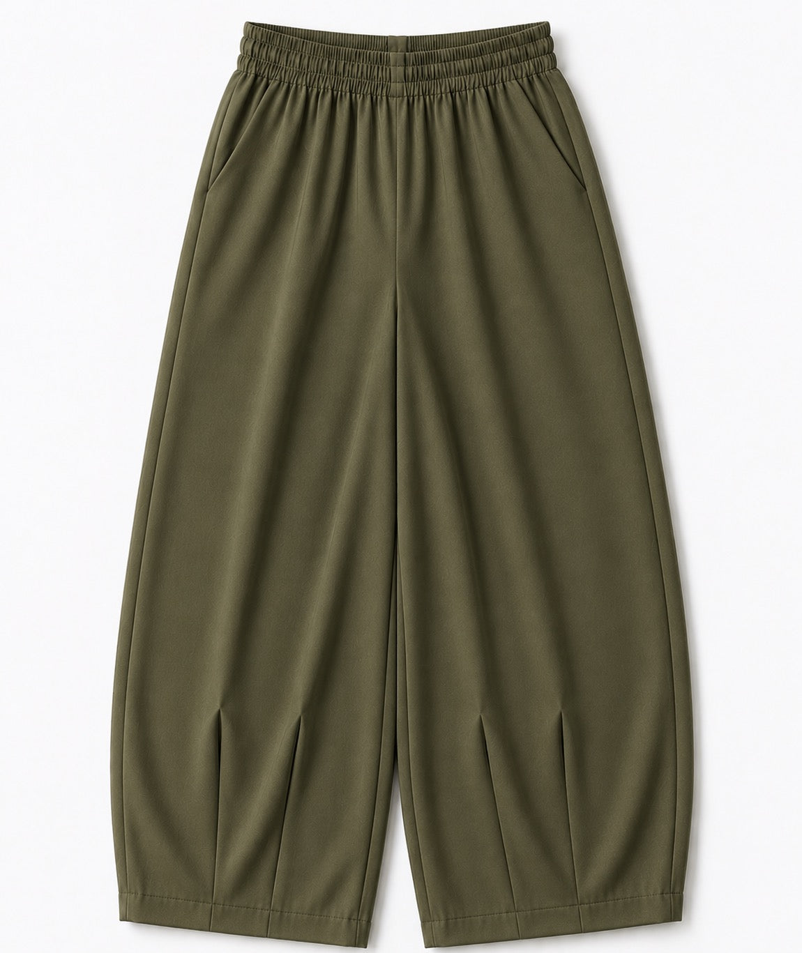 Pambahaymnl Barrel Leg Linen Pants