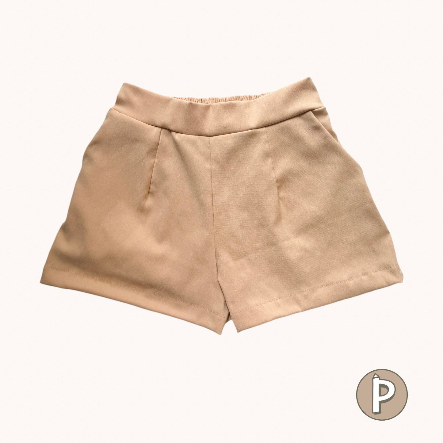 Pambahaymnl Tucked Woven Short