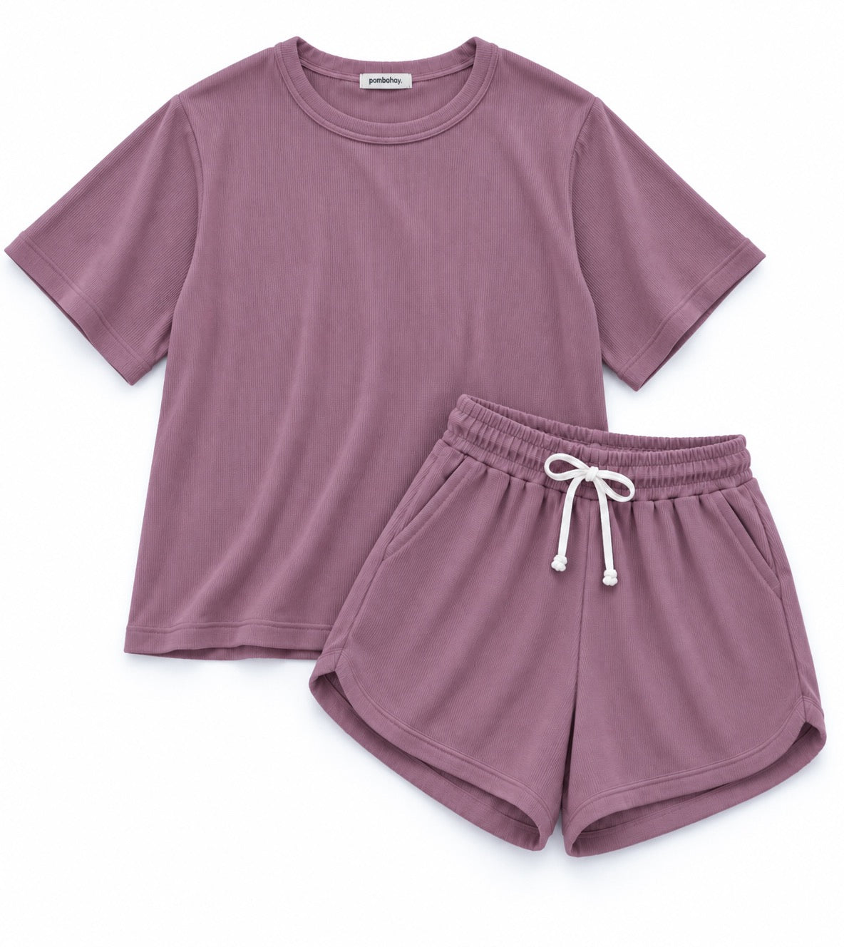 Pambahaymnl Waffle Knit Lounge Set