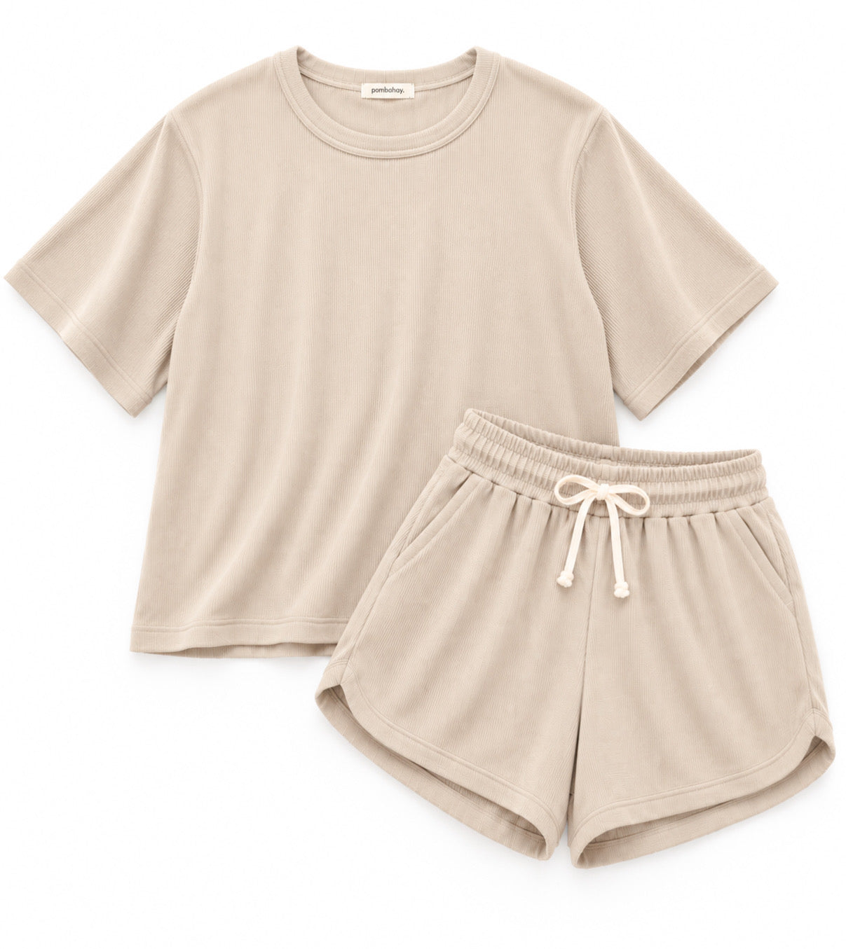 Pambahaymnl Waffle Knit Lounge Set