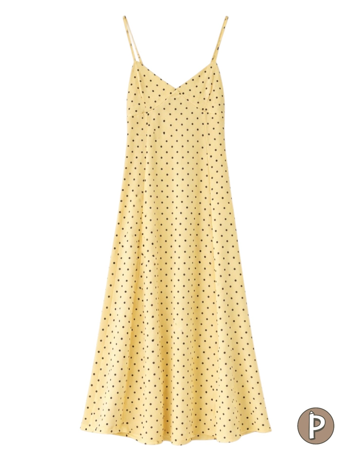 Pambahaymnl  Polka Maxi Dress