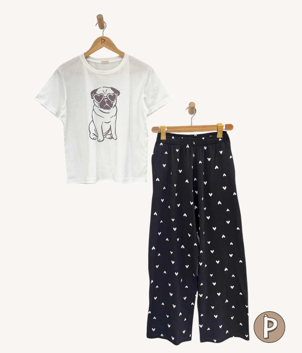 Pambahaymnl Printed Pjs Lounge Set