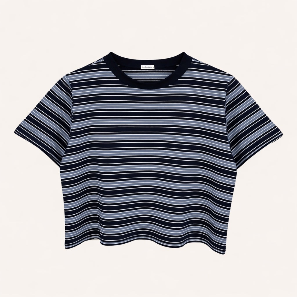 Pambahaymnl Stripes Boxy Tee