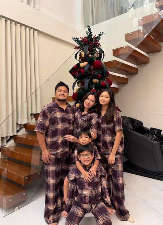 Pambahaymnl Family Plaid Flannel Pjs
