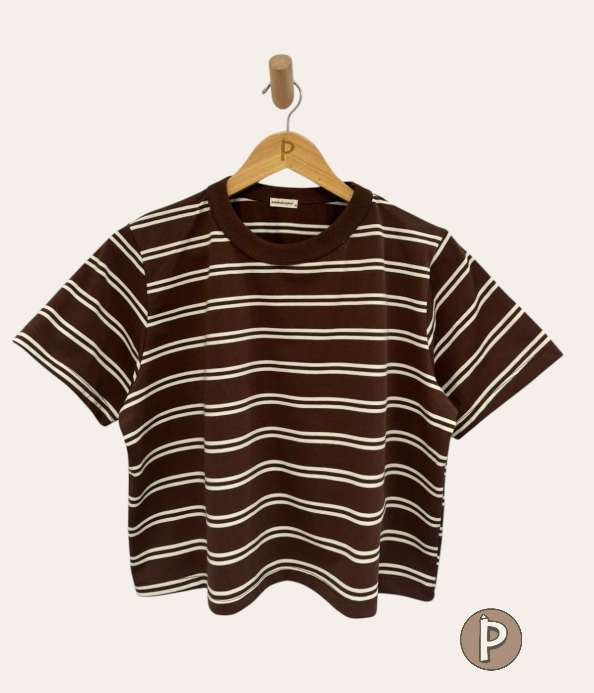 Pambahaymnl Stripes Boxy Tee