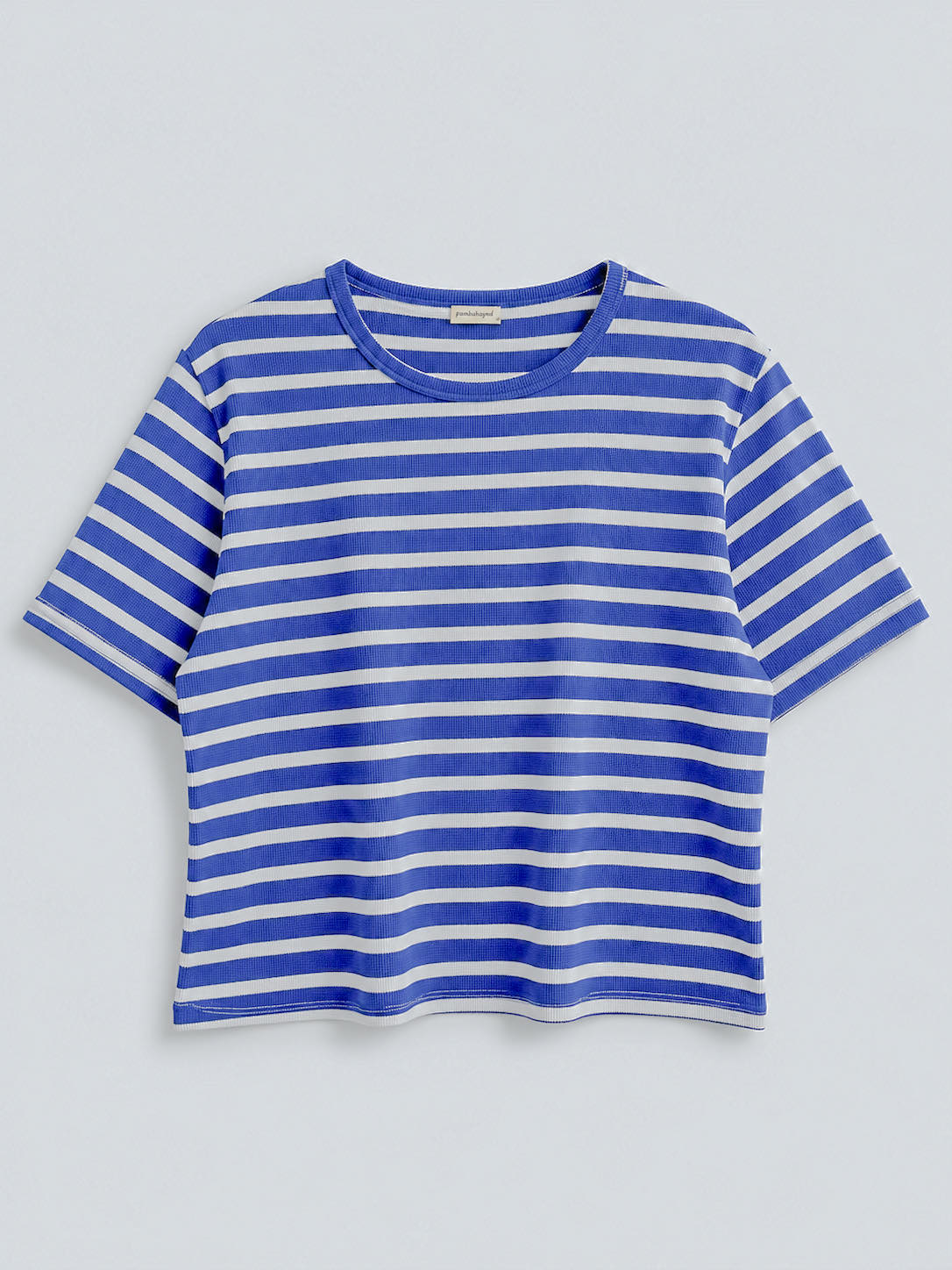 Pambahaymnl Waffle Stripes Top