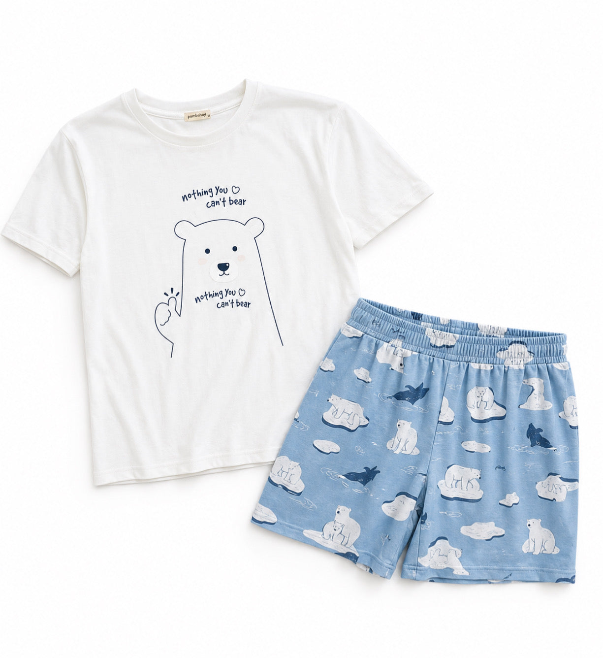 Pambahaymnl Cotton Printed Lounge Set