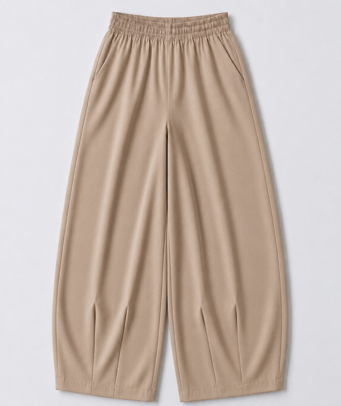 Pambahaymnl Barrel Leg Linen Pants
