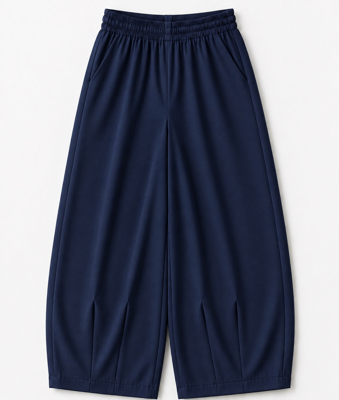 Pambahaymnl Barrel Leg Linen Pants