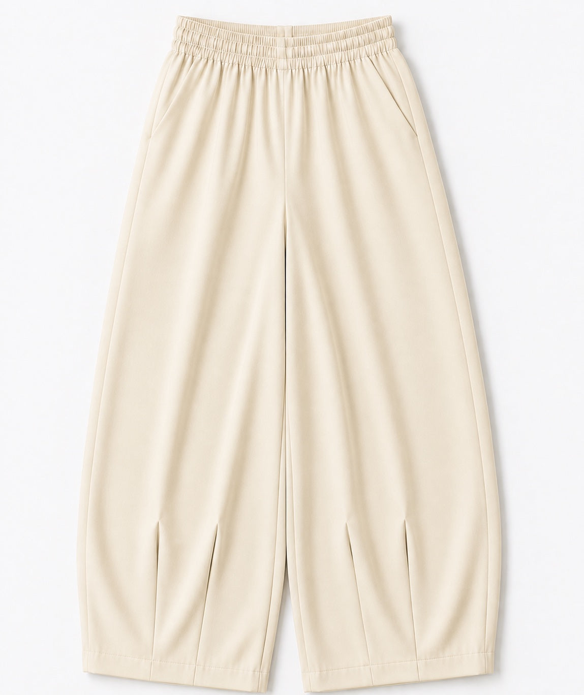 Pambahaymnl Barrel Leg Linen Pants