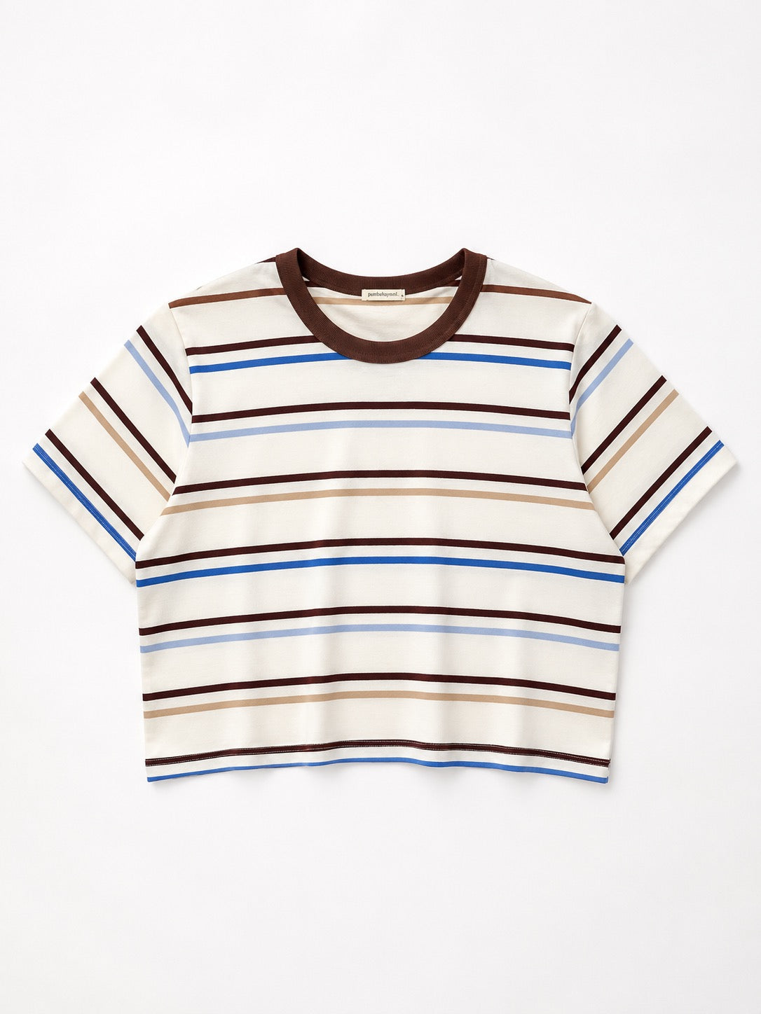Pambahaymnl Stripes Boxy Tee
