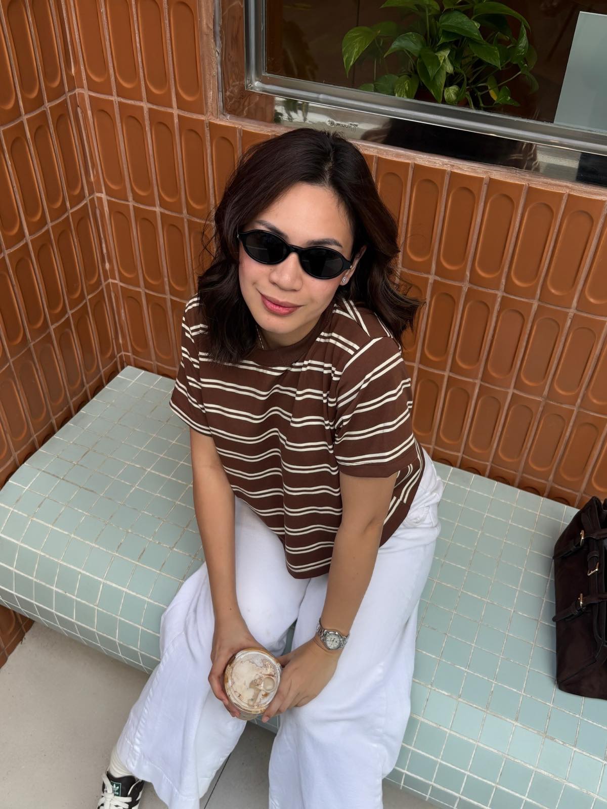 Pambahaymnl Stripes Boxy Tee