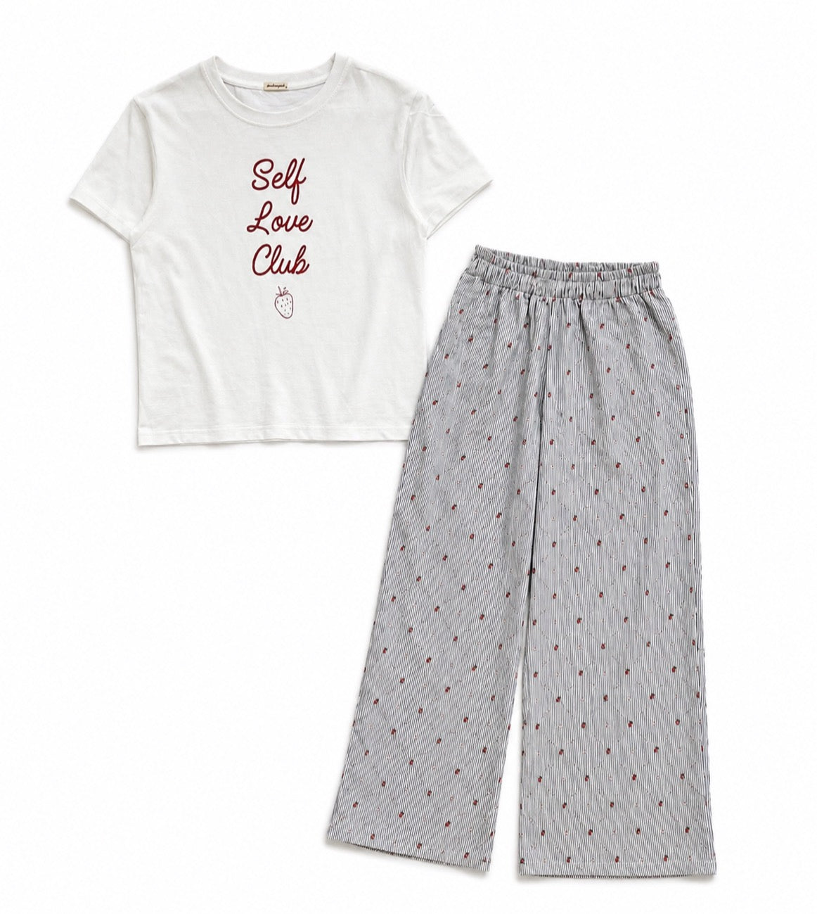 Pambahaymnl Printed Pjs Lounge Set