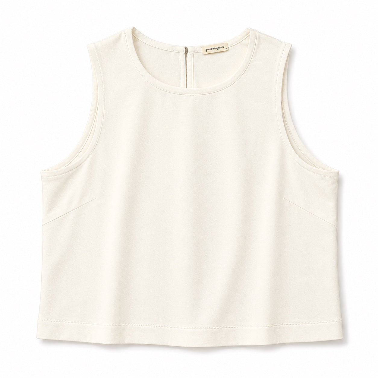 Pambahaymnl Sleeveless Linen Top