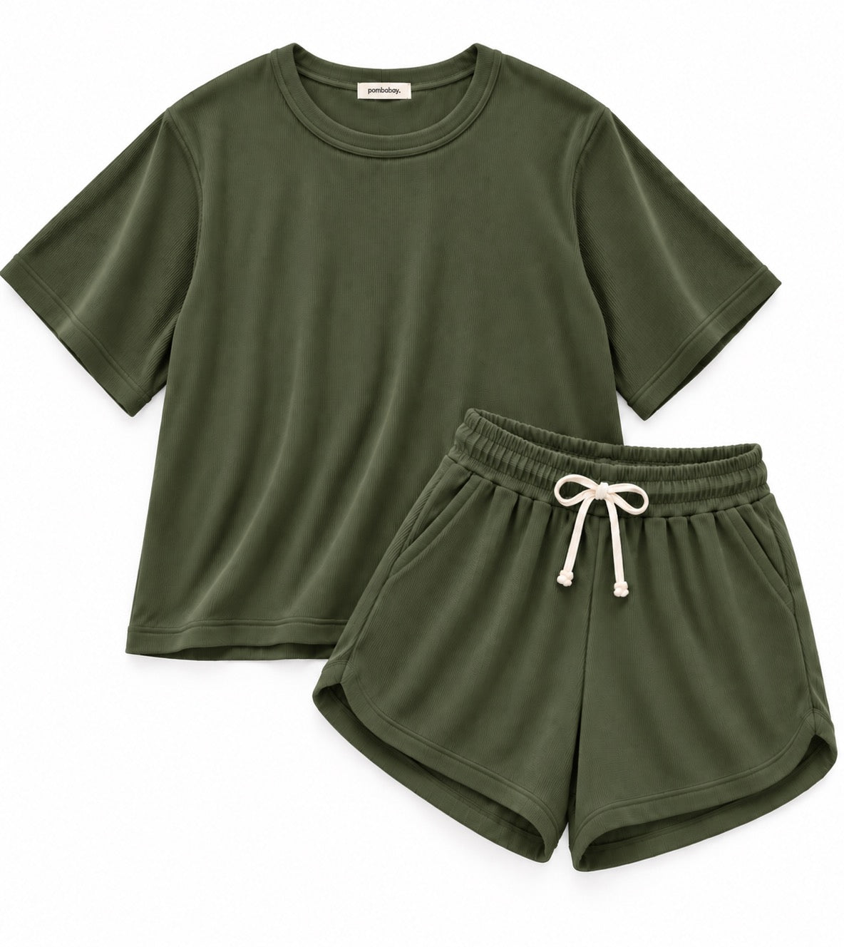 Pambahaymnl Waffle Knit Lounge Set