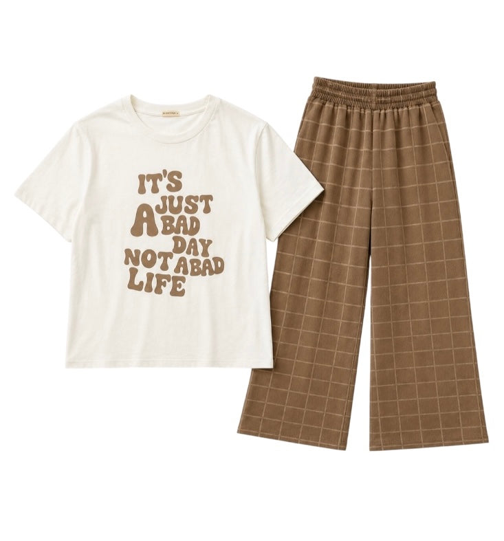 Pambahaymnl Printed Pjs Lounge Set