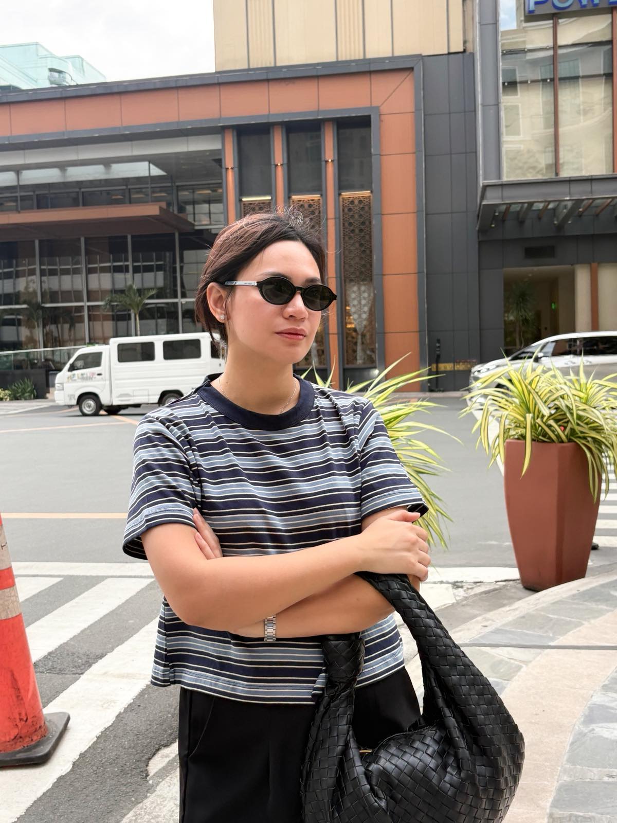 Pambahaymnl Stripes Boxy Tee