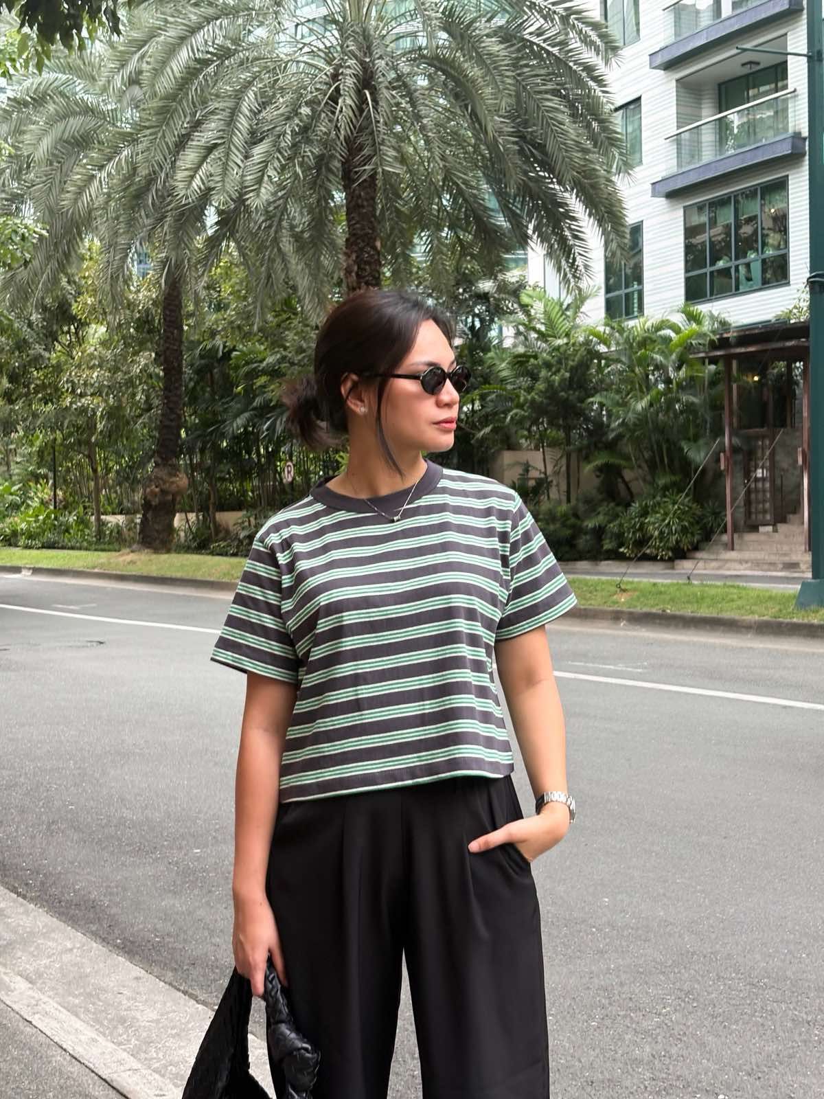 Pambahaymnl Stripes Boxy Tee
