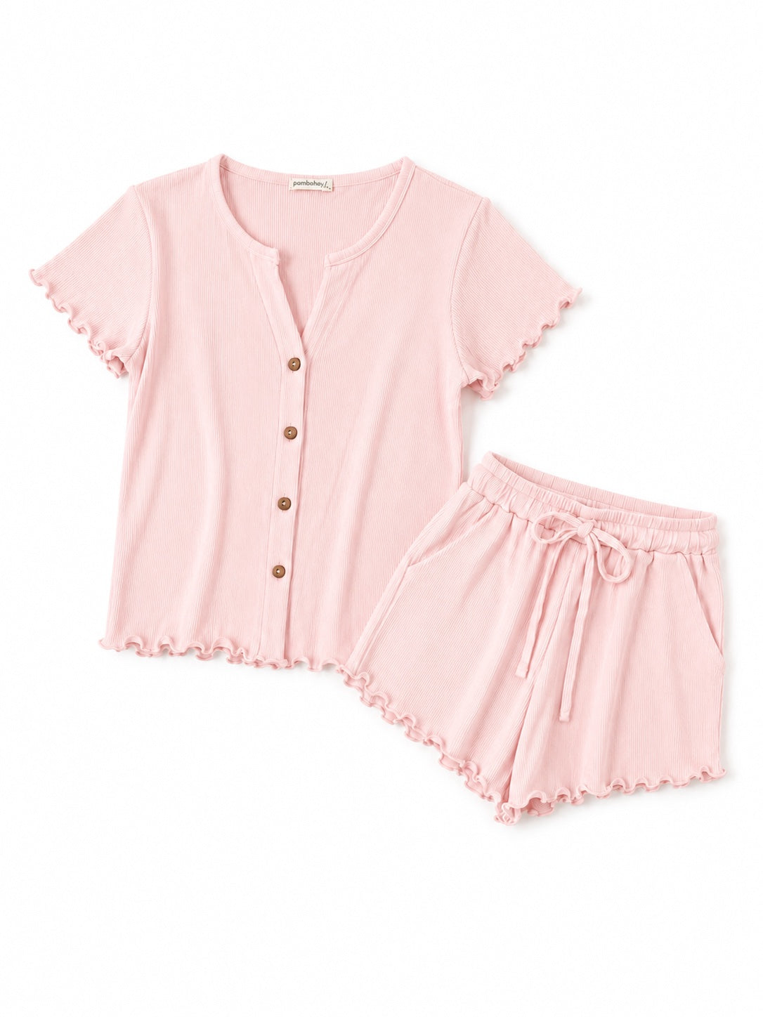 Pambahaymnl Buttoned Waffle Set