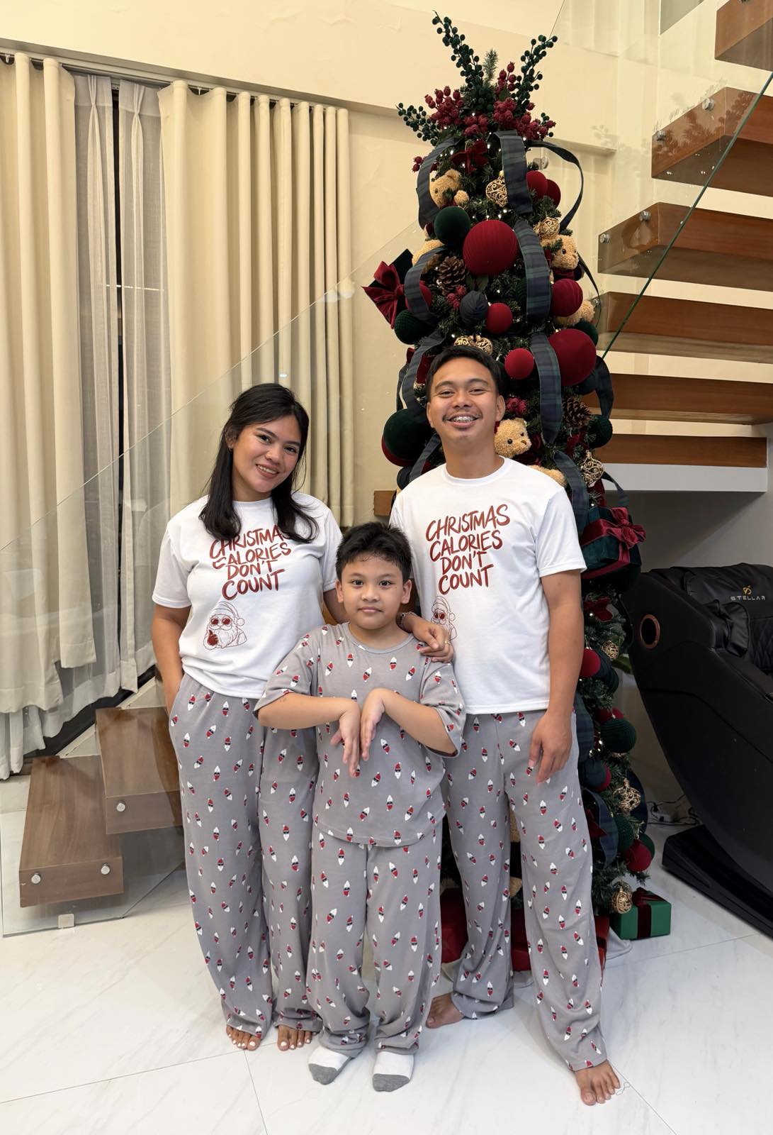 Pambahaymnl Christmas Pjs Lounge Set