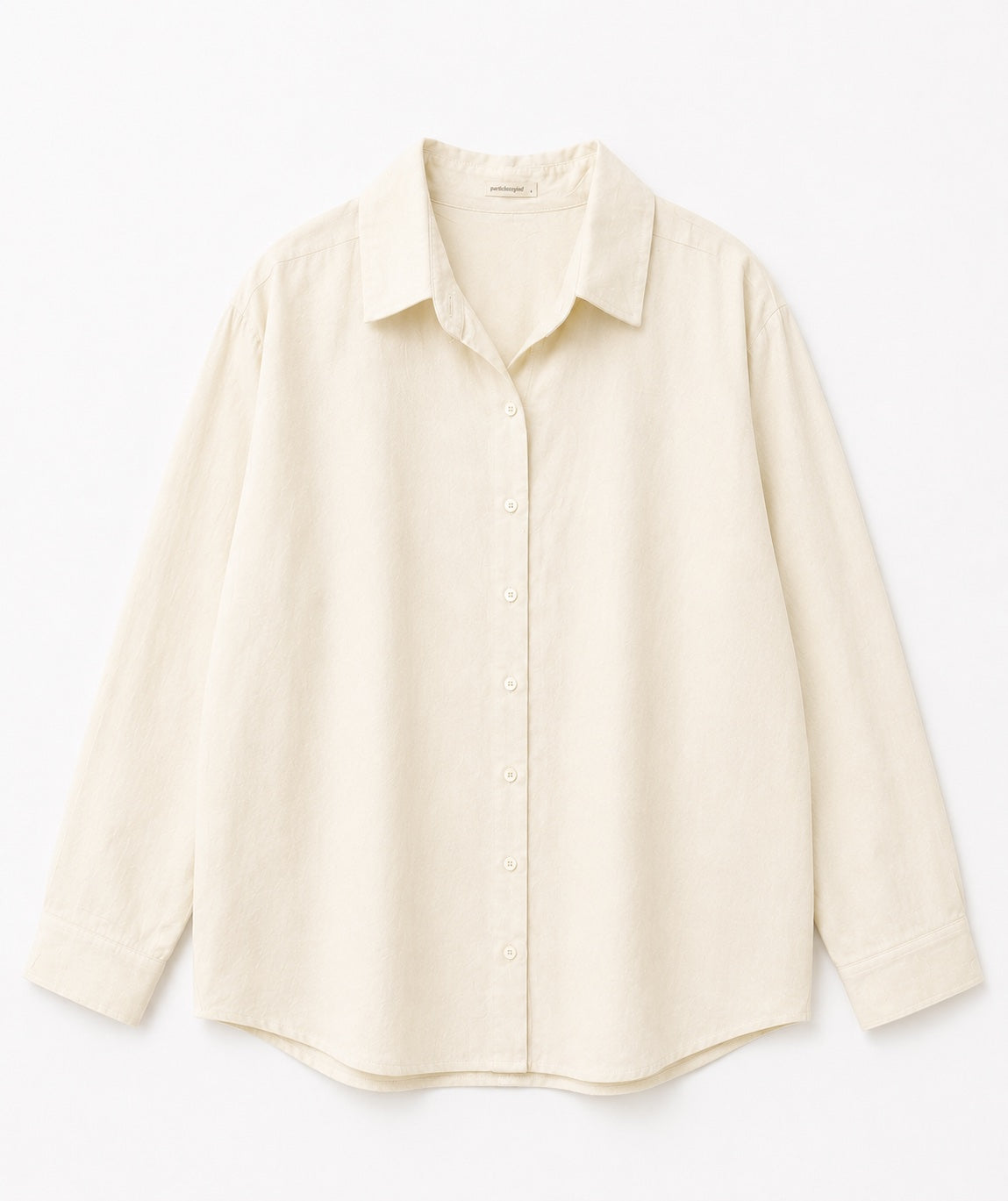 Pambahaymnl Linen Polo Longsleeve Top
